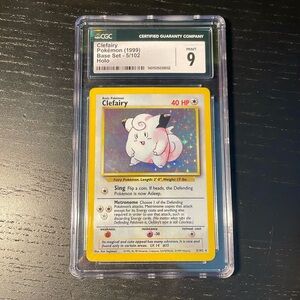 Clefairy #5 CGC 9